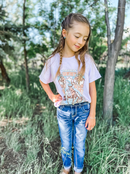 Tied-Up Kids Western Graphic Tee – Allure Boutique WY