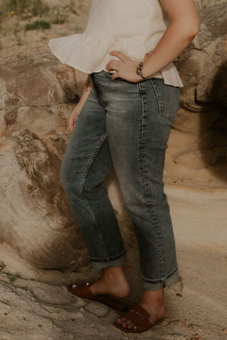 90s Ultra High Rise Jeans Monach Isles - Allure Boutique WY