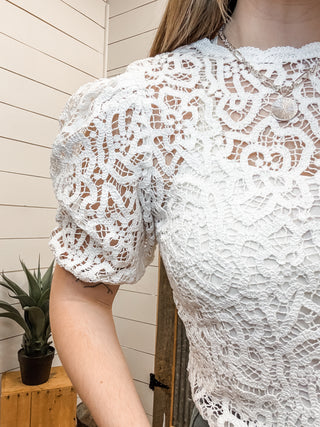 Cherished Lace Tee