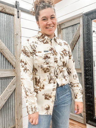 Desert Ride Western Snap Shirt