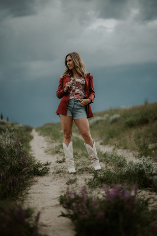 Americana Vest Scarlett - Allure Boutique WY