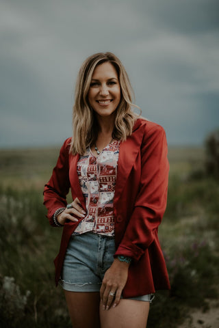 Americana Vest Scarlett - Allure Boutique WY