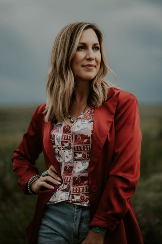 Americana Vest Scarlett - Allure Boutique WY