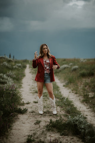 Americana Vest Scarlett - Allure Boutique WY