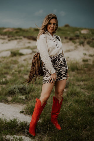 Beige Doli Shorts - Allure Boutique WY