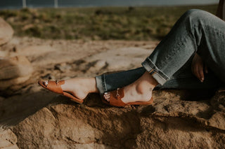 Bit of a Breeze Slide Cognac - Allure Boutique WY