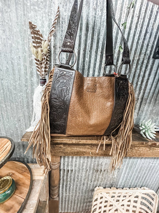 Boho Cowgirl Large Tote - Allure Boutique WY
