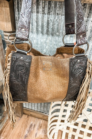 Boho Cowgirl Large Tote - Allure Boutique WY