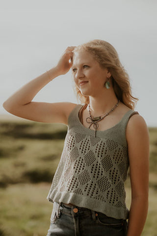 Crocheted Swing Tank - Allure Boutique WY