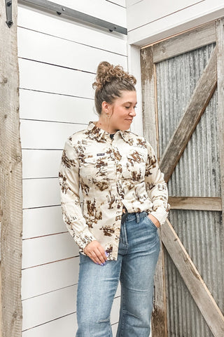 Desert Ride Western Snap Shirt - Allure Boutique WY