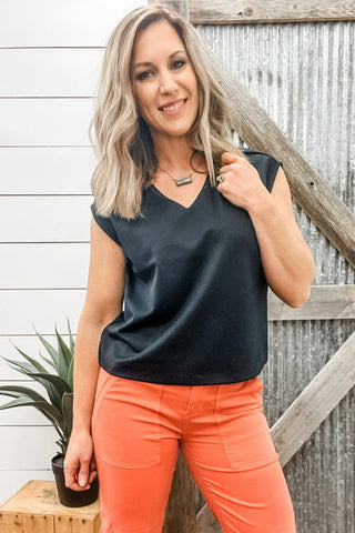 Dolman V - Neck Black - Allure Boutique WY