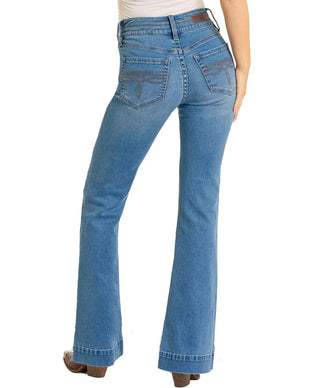 Double Waistband High Rise Jean - Allure Boutique WY
