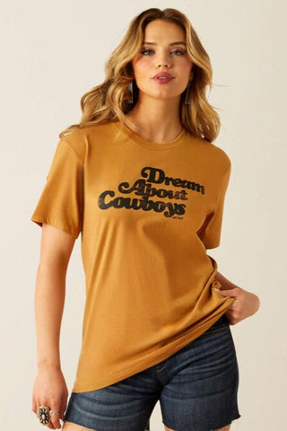 Dream About Cowboys Graphic Tee - Allure Boutique WY
