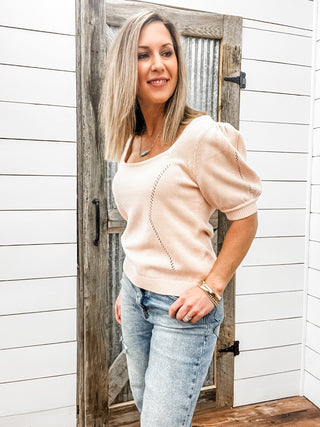 Eline Top Sepia Rose - Allure Boutique WY