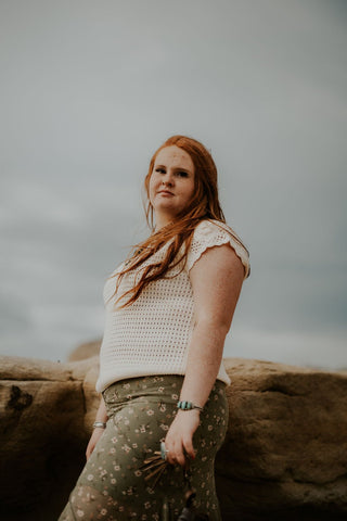 Ethel Sweater Natural - Allure Boutique WY