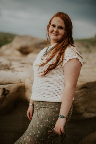 Ethel Sweater Natural - Allure Boutique WY