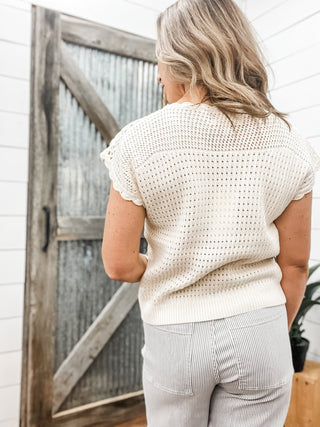 Ethel Sweater Natural - Allure Boutique WY