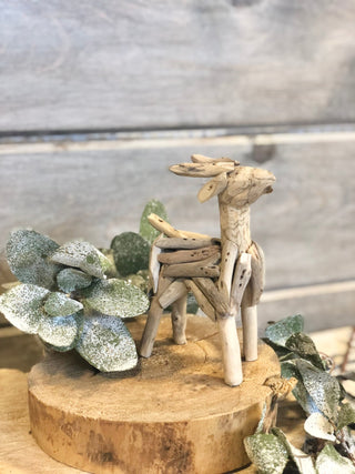 Handmade Driftwood Deer - Allure Boutique WY