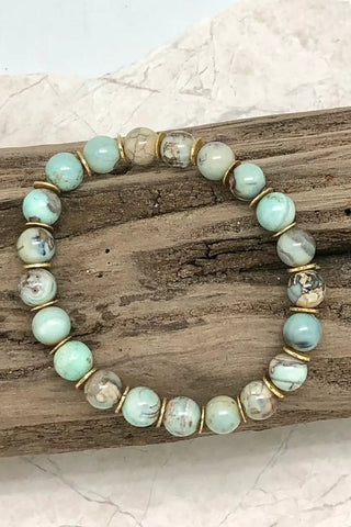 Imperial Jasper 7" Stretch Bracelet - Allure Boutique WY