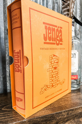 Jenga Vintage Bookshelf Board Game - Allure Boutique WY