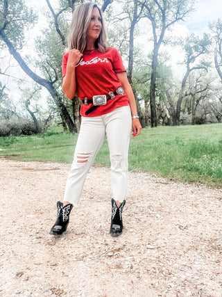 Light Grey Straight Crop Jean - Allure Boutique WY