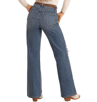 Medium Vintage Distressed Relaxed Flare - Allure Boutique WY