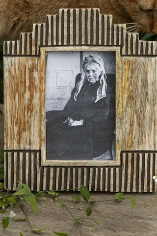 Monty Stepped Wood Picture Frame - 4x6 - Allure Boutique WY
