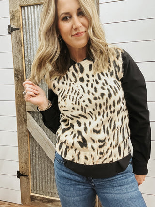 Mother Leo Fuzzy Leopard Vest - Allure Boutique WY