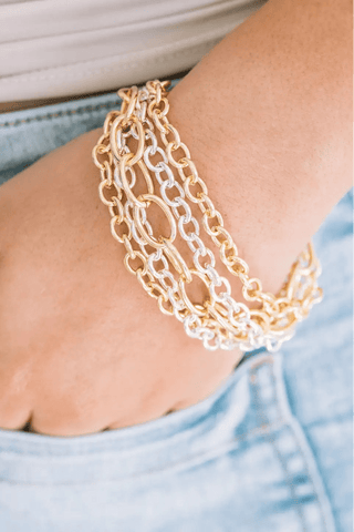 New Dawn Chain Medley Bracelet - Allure Boutique WY