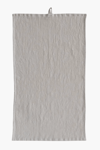 Oversized Woven Linen & Cotton Waffle Tea Towel - Allure Boutique WY