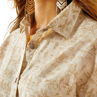 Poppy Summer Overshirt - Allure Boutique WY