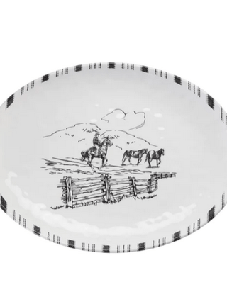 Ranch Life Melamine Serving Platter - Allure Boutique WY