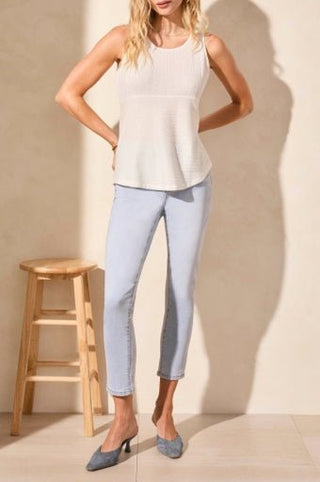 Sleeveless Top with Shirt Tail - Allure Boutique WY