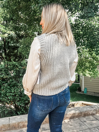 Sleeveless Vest with Pockets - Allure Boutique WY