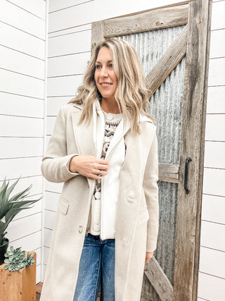 Trench Coat with Fooler Hood - Allure Boutique WY