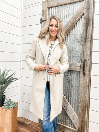Trench Coat with Fooler Hood - Allure Boutique WY
