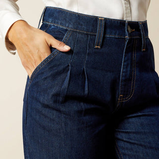 Ultra High Rise Pleated Trouser Jeans - Allure Boutique WY