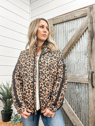 Zipped Front Quilted Jacket - Allure Boutique WY