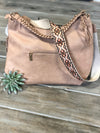 2 in 1 Shoulder Hobo Bag with Mini Purse