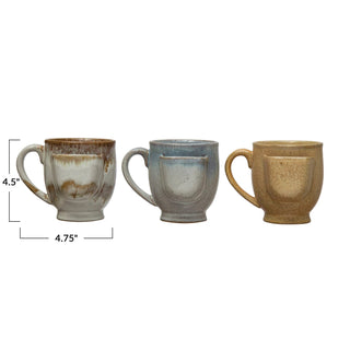 12 Oz. Stoneware Tea Bag Holder Mug - Allure Boutique WY