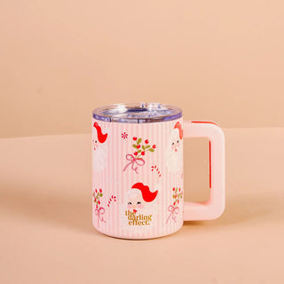 14 oz Insulated Mug - Holly Jolly Santa - Allure Boutique WY