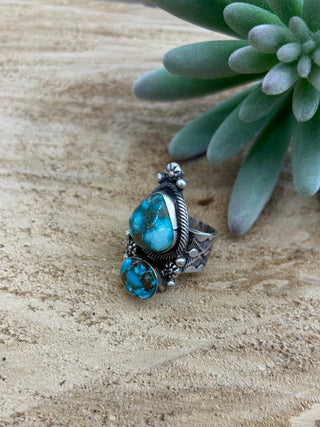 2 Stone Kingman Ring - Allure Boutique WY