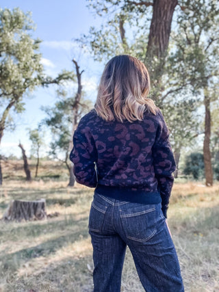 2 Ways Jacquard Sweater Cardigan - Allure Boutique WY