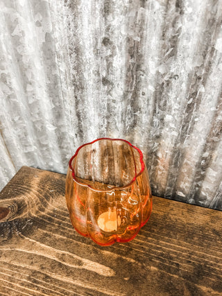 22 Oz. Stemless Pumpkin Shaped Wine Glass - Allure Boutique WY
