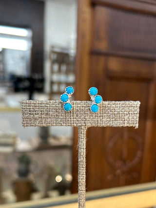 3 Stone Kingman Earring - Allure Boutique WY
