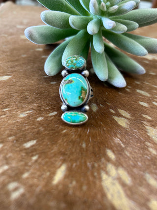 3 Stone Statement Ring