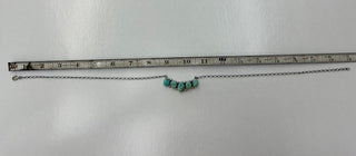 5 Stone Green Turquoise Necklace - Allure Boutique WY