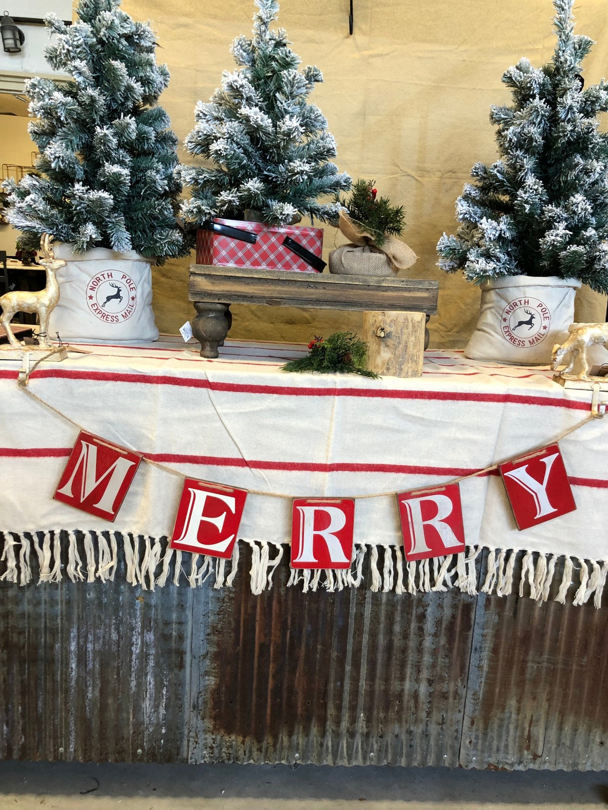 63” Garland Merry Christmas - Allure Boutique WY