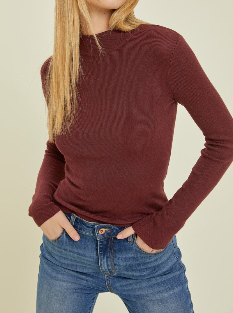 The Lucy Ribbed Turtleneck Sweater