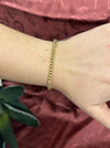 BBB Gold Bead Bracelet